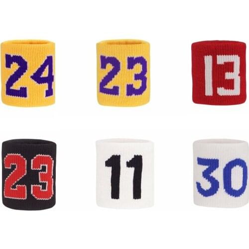 2020 New Basketball High Quality Elastic Bands For Fitness Cotton Wrist Hand Band Guard Tennis Straps Gym Carpal Wristband Sac