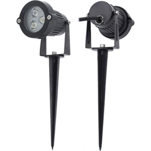 220V 110V Outdoor LED Garden Lawn Light 3W 5W Landscape Lamp Spike Waterproof 12V Path Bulb Warm White Green Spot Lights