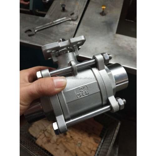 24V AV Aluminum Electric Actuator for 1" triclamp 3 piece ball valve (24V AV Double Action)