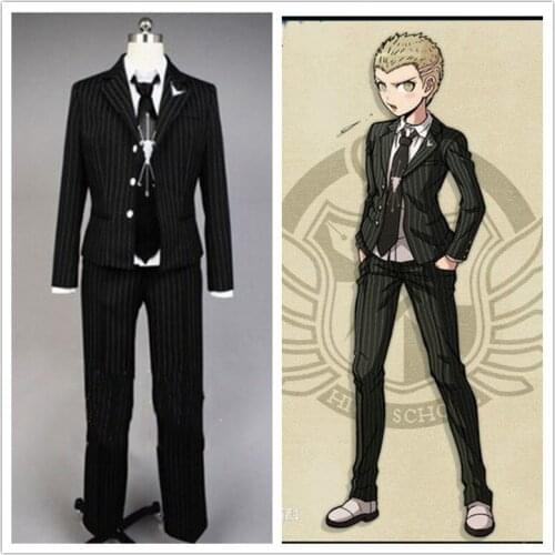 Anime Danganronpa Super Cosplay Kuzuryuu Fuyuhiko Costume Uniform Outfit Halloween Costumes for Men Adult Custom Made Any Size