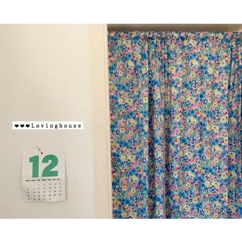 Broken flower door curtain sunshade curtain living room curtain bedroom curtain sunshade curtain can be customized home decorati