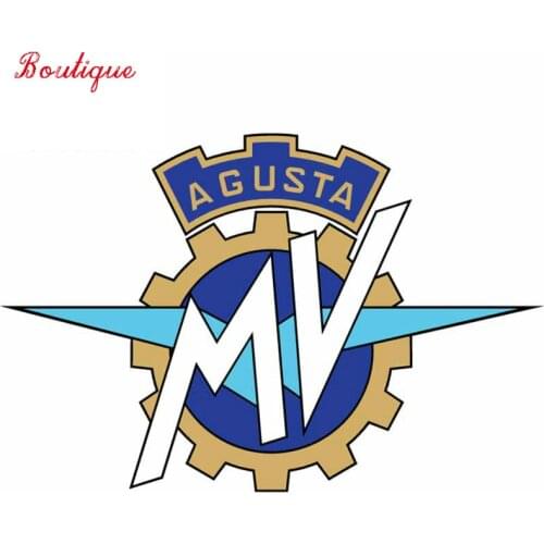 Personalized MV Agusta windshield bumper motorcycle helmet decal, high quality KK vinyl Waterproof PVC car stickers