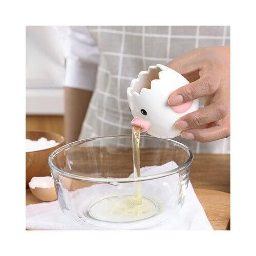 Egg tools lovely ceramic egg white separator egg white separator filter separator egg tools hot sale kitchen accessories