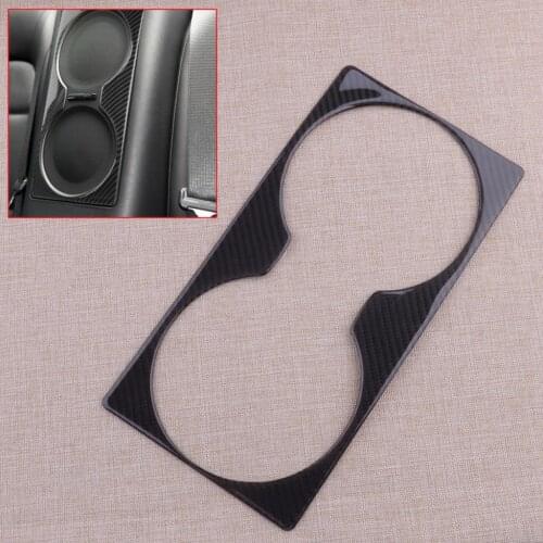 Car Carbon Fiber Rear Seat Central Speaker Audio Panel Trim Cover Decor Fit For Nissan GT-R R35 2020 2019 2018 2017 2016-2008