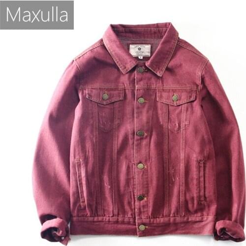 Maxulla Spring denim jackets men comfortable windbreaker man outdoor wear cotton soft denim wind coat male jeans wear Mla038