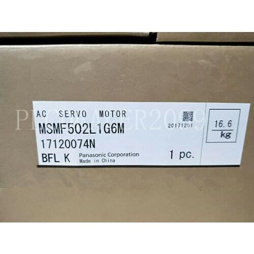 New Original Panasonic 1PC MSMF502L1G6M AC Servo Motor