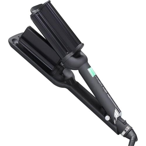 Three Tube Curling Iron Hair Curler Iron 32MM Large Hair Wave Wand Ceramic Triple Barrel Big Wave Curlers Corrugation For Hair