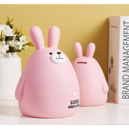 Cute Save Money Cash Box Piggy Bank Large Money Box for Kids Money Safe Coin Box Money Saving Box Coin Bank Lovely Piggy Gifts