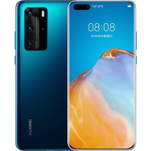 Tems&Nemo HUAWEI P40 Pro 5G Mobile Phone 6.58 inch Kirin 990 5G Android 10 4200mAh 8GB +256GB Bluetooth 5.1 Face unlock WiFi 6