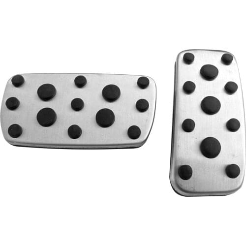 2Pcs/Set Car Brake Accelerator Pedal Cover Accessories Fit For Subaru Forester XV Impreza Outback Legacy 2013 2014