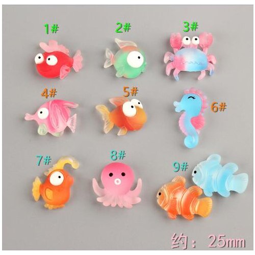20pc/lot flatback resin bear Marine animal new arrival kawaii resin cabochons accessories