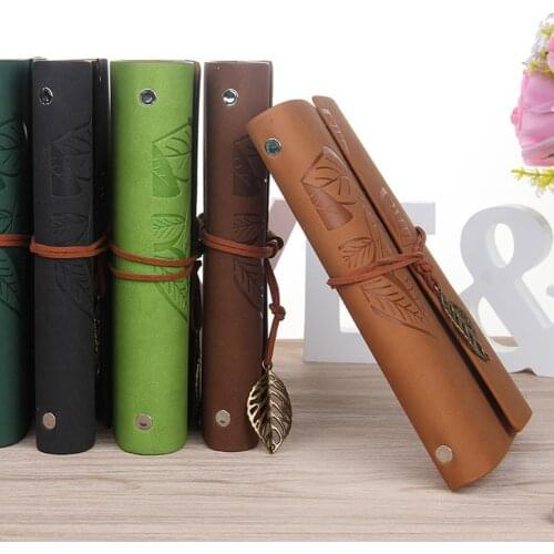 2021 A6 A7 Retro Notebook Diary Notepad Literature Leather Stationery Gifts Traveler Journal Planners Office School Supplies