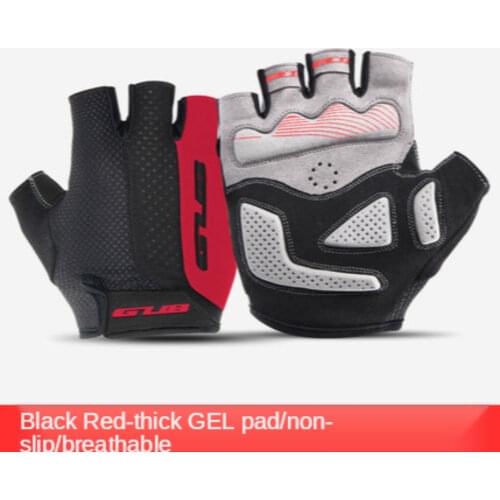 2099 Outdoor Breathable Short Finger Mountain Bike Cycling Gloves Half Finger Cycling Men and Women Silicone Cycling Equipment