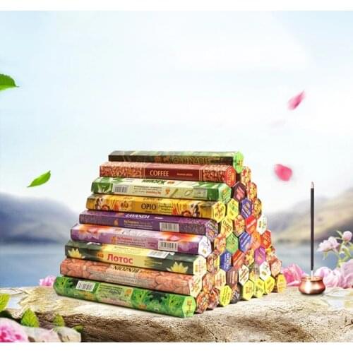 3/6/9/Boxes Tibetan Incense Stick White Sage Indian Incense Premium Multiple Flavor Mixed Package Sandalwood Incense