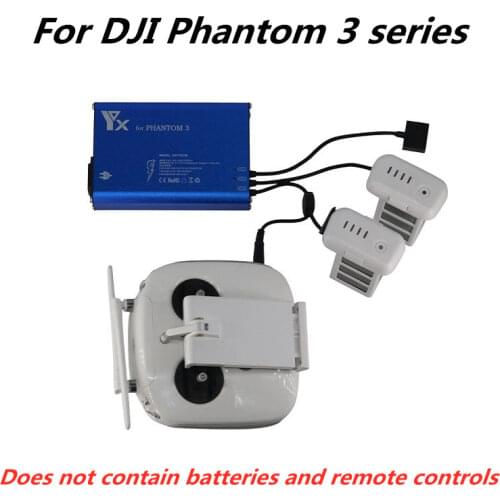 4 in 1 Rapid Parallel Charging Hub for DJI Phantom 3 Pro/Advanced/Standard/SE Remote Controller-Tercel Multiple Battery Charger