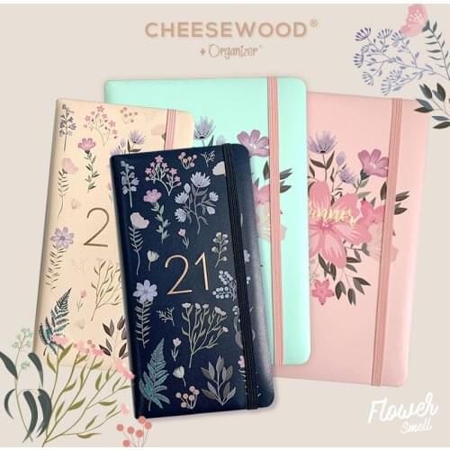 A5 Organizer Journal Notebook Portable Notepad Exquisite PU Cover Diary Traveller Agenda Planner Korean Stationery School Supply