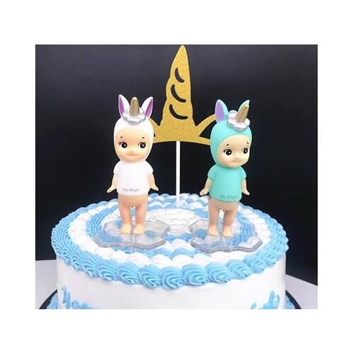 Solid Angel Baby Cake Topper Cupid Dolls Flying Adorable Baby Toy Pretty Doll Cake Topper K112