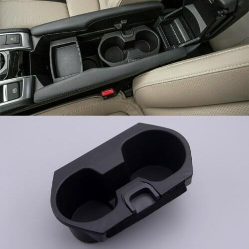 Black ABS Center Console Armrest Water Drink Cup Holder 83446TBAA01 Fit for Honda Civic 2016 2017 2018 83446-TBA-A01ZA