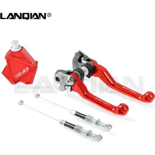 For Honda CRF450X Motorcycle Easy Pull Clutch Lever System and Brake Clutch Lever CRF 450X 2005-2018 2013 2014 2015 2016 2017