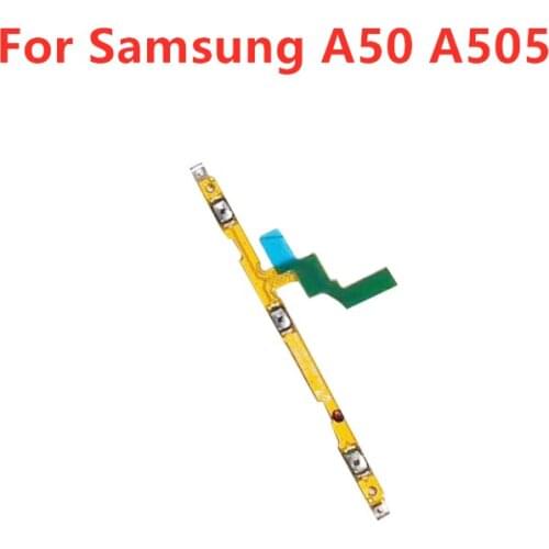 For Samsung A50 A505 Power Volume Side Key Button Flex Cable ON OFF Switch For SAMSUNG A505 Flex Cable Replacement Repair Parts