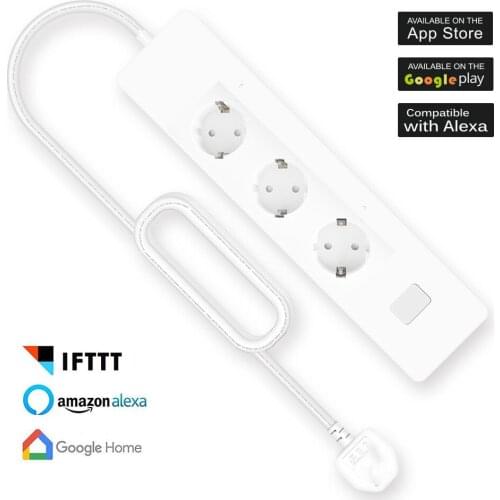 Electrical Power Supply Wifi Smart Power Strip Socket with Universal Smart Atomatic Charger Tabletop Socket All In One EU Plug