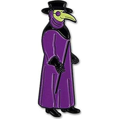 Plague Doctor enamel pin