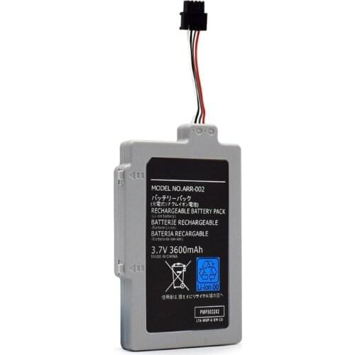 GamePad Long Lasting Replacement Rechargeable 3600MAh Battery Pack by Button Masher Compatible with WIIU gamepad