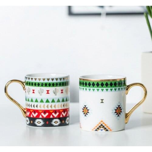 Wourmth Cute Animal Phnom Penh Ceramic Mugs Office Water Cup Home Breakfast Milk Cup Couple Mug Creative Porcelain Gift 380ML