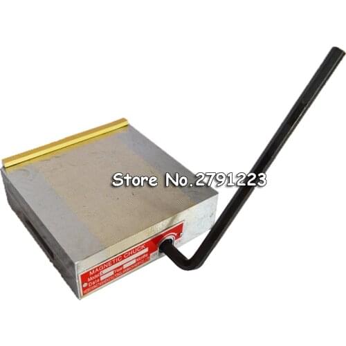 6" x 6" Fine Pole Magnetic Chuck Machine Powerful Surface Grinder Permanent Magnetic Chuck For Grinding Machine Tool