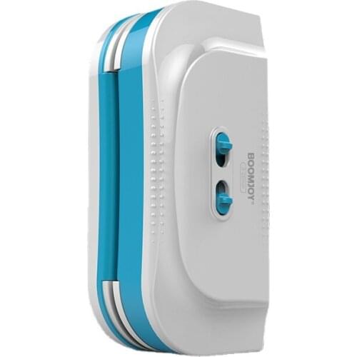 Magnet faced magnetic window cleaner double side glass wiper