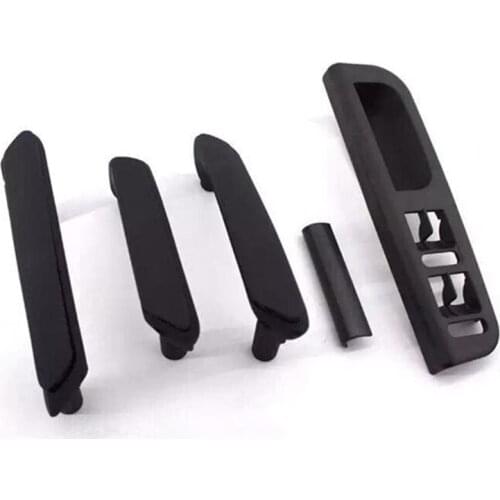 READXT For vw Passat B5 Car Interior Window Switch Control Panel Front&Rear Door Black Pull Grab Handles With Trim Cover Parts