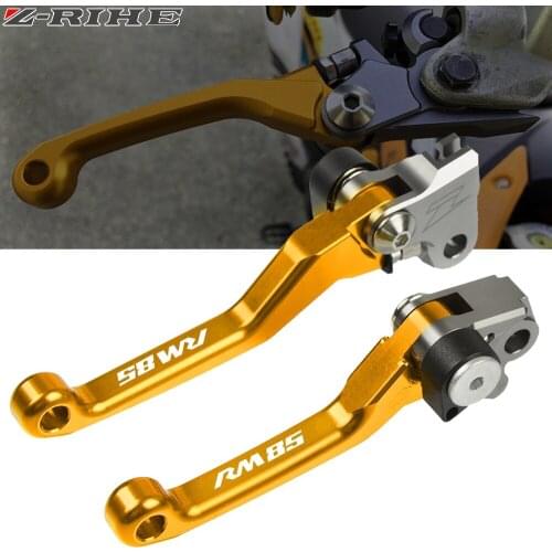 CNC Pivot Brake Clutch Levers Dirt Bike Motorcycle For SUZUKI RM85 RM 85 2005-2015 2006 2007 2008 2009 2010 2011 2012 2013 2014