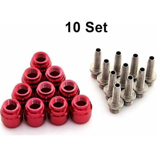 10 Set Loading Head Tubing Brake Oil Needle Olive Head For AVID Stealthama Jig Quick Installation