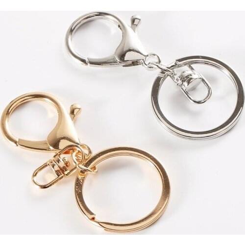 Big Sale 10pc Stainless Steel Lobster Alloy Clasps Hooks DIY Accessories for Key Chain Jewelry Findings/Sets Making Materials