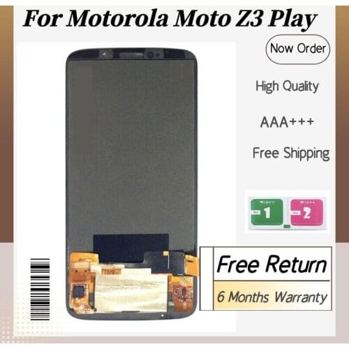 6.01 inch LCD For Motorola Moto Z3 Play XT1929 LCD Display With Touch Screen Digitizer Assembly Replacement Parts with Tools