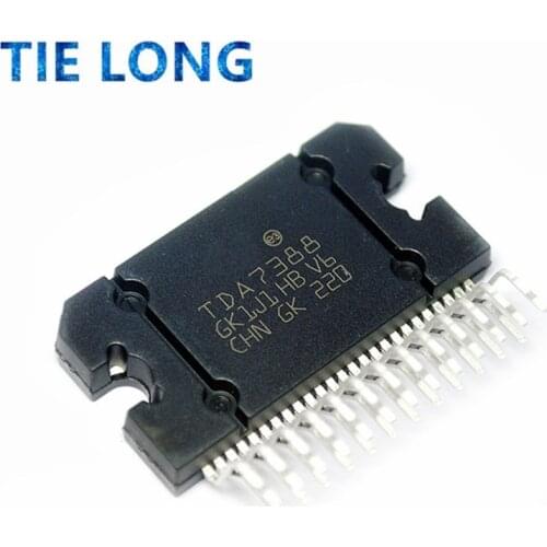 1pcs/lot New TDA7388 ZIP25 TDA7388A ZIP 7388A ZIP-25 42W quad bridge car radio amplifier IC