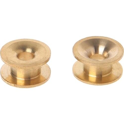 2Pcs Brass Trimmer Head Eyelet Garden Tool Part Strimmer Line Retainer Universal