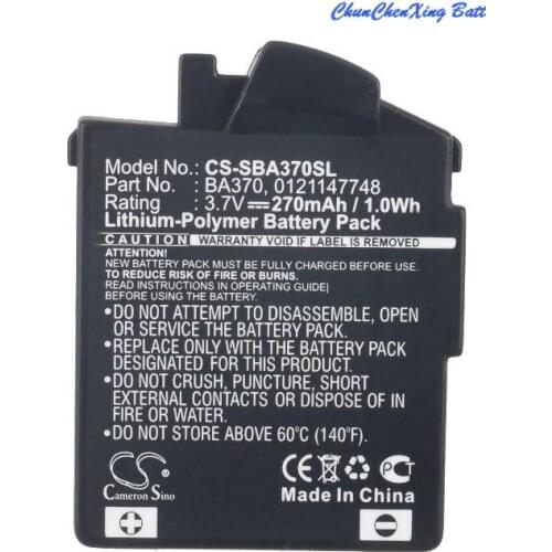Cameron Sino 270mAh Battery BA370 for Sennheiser 450 ,550 , MM400, PX210BT, PX360, 360BT, PXC310