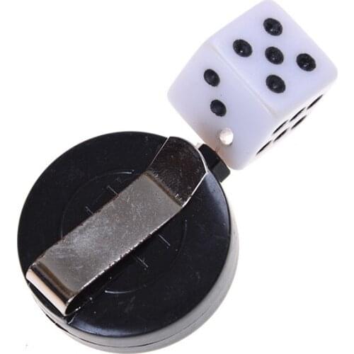 Flat Dice Easy Magic Close-up Dice Magic Trick Easy To Learn Mini Magic Props Toys Fun Toy Gift