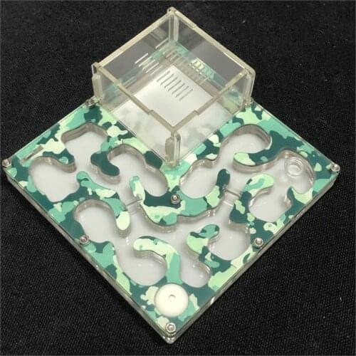 Camouflage apiculture 140*140mm big formicarium Ant Nest ,Ant Farm Acrylic,hormiguero Insect ants house Ecological Workshop