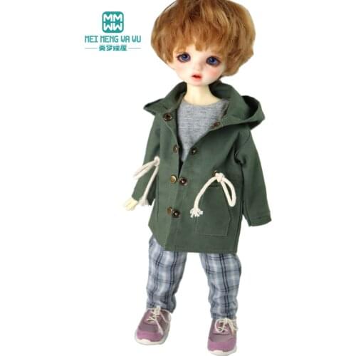 27cm-30cm 1/6 BJD YOSD doll clothes Fashion Jacket coat black, khaki, army green