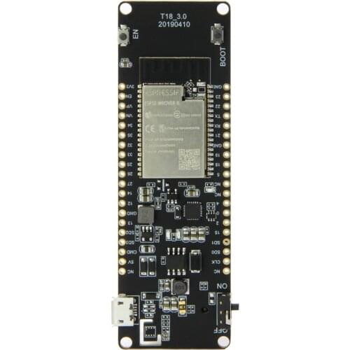 LILYGO® TTGO T-Energy ESP32 8MByte PSRAM WiFi & Bluetooth Module 18650 Battery ESP32-WROVER-B Development Board