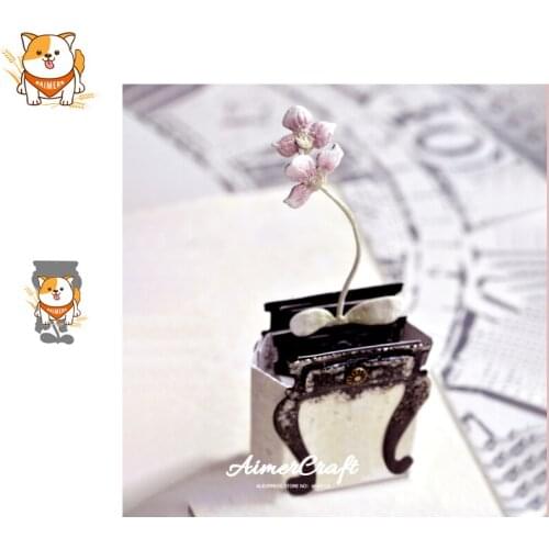 Table Flower Metal Cutting Dies Scrapbooking Stencil DIY Decorative Embossing Craft Die Cuts Card Making New Dies For 2019