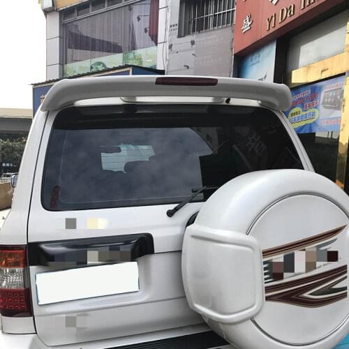 Osmrk unpainted ABS tail wing roof visor rear spoiler for toyota Land cruiser FJ/LC 80 100 4700 4500