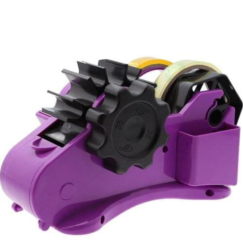 Semi-Automatic Tape Dispenser With 35Mm Fixed Length Tape Cutter Desktop Office Packaging Household Tools