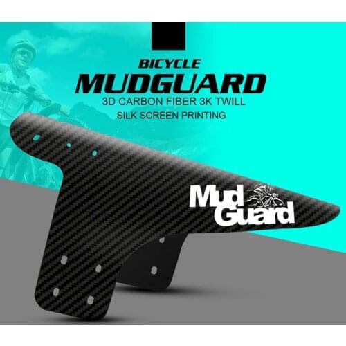 Bicycle Fenders Colorful Front/Rear Tire Wheel Fenders Carbon Fiber Mudguard MTB Mountain Bike Road Cycling Fix Gear Accessories