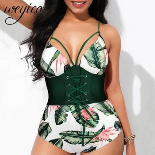 WEYICO Women's One-piece Swimwear