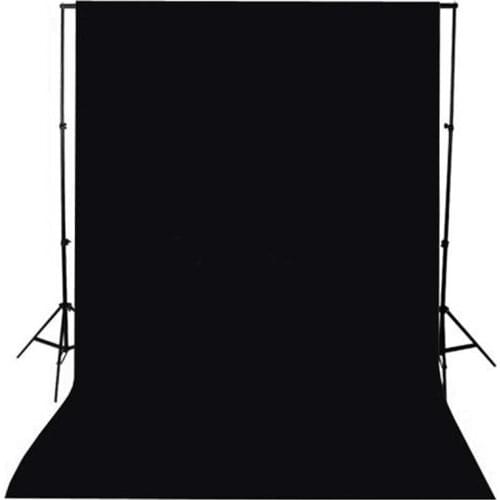 1.5x3m 5x10ft 3x3m 10x10ft Black Non-woven fabric Photo Photography Backdrop Background Cloth
