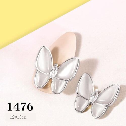 5/10pcs Butterfly Diamond Stones Nail Rhinestones Nails Art Decorations Rhinestones nails accessories Nail Supplies Charms Tools