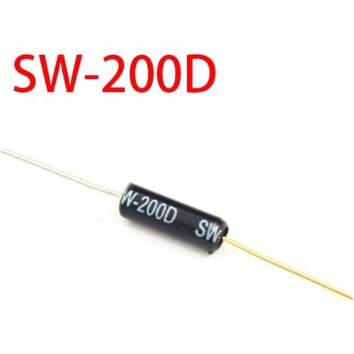 10PCS SW-200D Vibration switch Ball switch Tilt switch Double bead Angle sensor